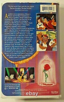 RARE Black Diamond Classic Walt Disney Beauty And The Beast-VHS Tape, Clamshell