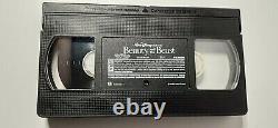 RARE Black Diamond Classic Walt Disney Beauty And The Beast-VHS Tape, Clamshell