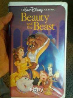 RARE Black Diamond Classic \uD83D\uDC8E Walt Disney's Beauty And The Beast VHS