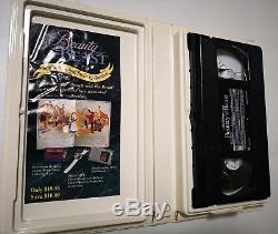 RARE DISNEY BLACK DIAMOND VHS Beauty and the Beast 1992