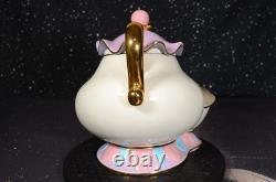 RARE Disney Auctions Beauty & the Beast Mrs. Potts & Chip Cookie Jar 1 Of 350