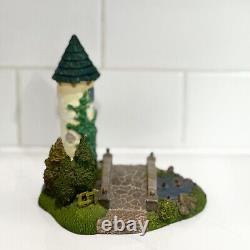RARE Disney Beauty And The Beast French Village Bridge And Tower HTF