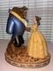 RARE Disney Beauty & The Beast Belle & Beast Dancing Collectible Figurine