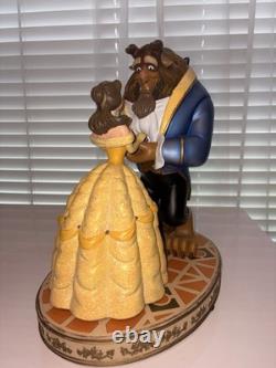 RARE Disney Beauty & The Beast Belle & Beast Dancing Collectible Figurine
