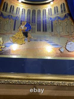 RARE Disney Beauty and the Beast LE 25 Years Pin Set Ballroom Frame 300 CoA
