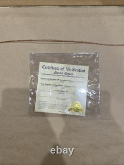 RARE Disney Beauty and the Beast LE 25 Years Pin Set Ballroom Frame 300 CoA