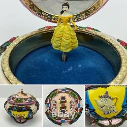 RARE Disney Music Box Beauty and the Beast and Belle