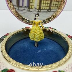 RARE Disney Music Box Beauty and the Beast and Belle