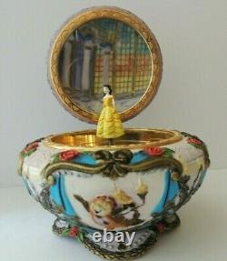 RARE Disney Princess Belle Beauty And The Beast Music Box Collectable Antique