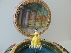 RARE Disney Princess Belle Beauty And The Beast Music Box Collectable Antique