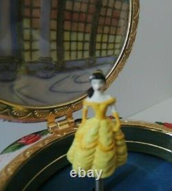 RARE Disney Princess Belle Beauty And The Beast Music Box Collectable Antique