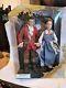 RARE Disney Store Film Collection Beauty and the Beast Belle Gaston Dolls NIB