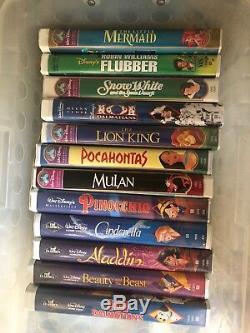 RARE LOT BLACK DIAMOND VHS COLLECTIONS INCL Beauty and the Beast (VHS, 1992)