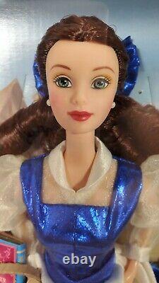 RARE NEW 2002 Disney BEAUTY & The BEAST 10th Anniversary BELLE Mattel #56011