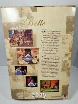 RARE NEW 2002 Disney BEAUTY & The BEAST 10th Anniversary BELLE Mattel #56011