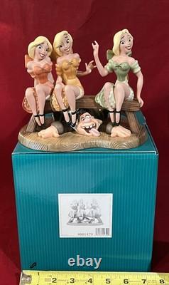 RARE NOS WALT DISNEY CLASSIC COLLECTION SITTING PRETTY BEAUTY & BEAST withO. B