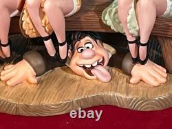 RARE NOS WALT DISNEY CLASSIC COLLECTION SITTING PRETTY BEAUTY & BEAST withO. B