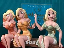 RARE NOS WALT DISNEY CLASSIC COLLECTION SITTING PRETTY BEAUTY & BEAST withO. B