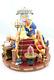 RARE VTG Disney Beauty And The Beast Musical Lighted Snowglobe Snow Water Globe