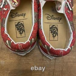 RARE Vans x Disney Belle Slip On Beauty and The Beast Women 8.5