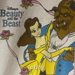RARE Vintage Disney Beauty and the Beast Belle Girls 7 8 M T-SHIRT Read Listing