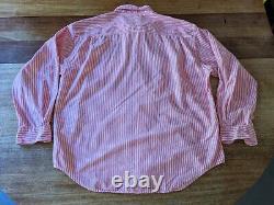 RARE! Vintage Disney Beauty and the Beast Striped Button Up Shirt Womens XL