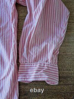 RARE! Vintage Disney Beauty and the Beast Striped Button Up Shirt Womens XL