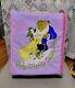 RARE! Vintage Disneys Beauty And The Beast Wiz Too Locker Bag Backpack 1990s
