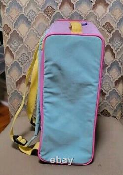 RARE! Vintage Disneys Beauty And The Beast Wiz Too Locker Bag Backpack 1990s