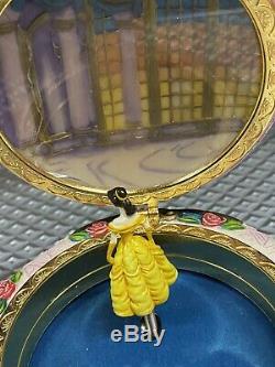 RARE Walt Disney Beauty And The Beast Musical Jewelry Box