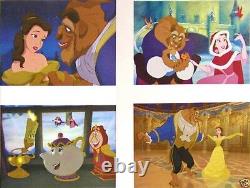 RARE Walt Disney Classics Collection- BEAUTY AND THE BEAST- NEW + free litho