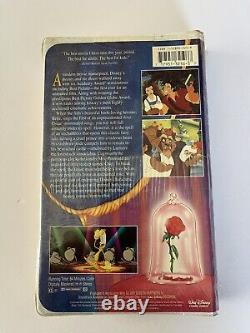 RARE Walt Disney's Beauty & The Beast VHS 1992 Black Diamond Classic Fact SEALED