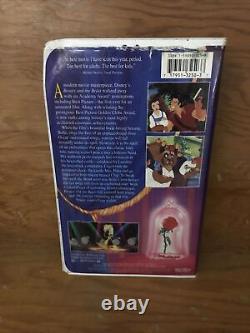 RARE Walt Disney's Beauty and The Beast VHS 1992 Black Diamond Christmas Lead 92