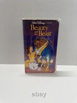 RARE Walt Disney's Beauty and The Beast VHS 1992 Black Diamond Classic