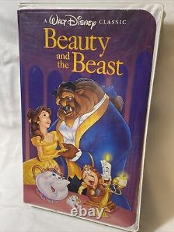 RARE Walt Disney's Beauty and The Beast VHS 1992 Black Diamond Classic