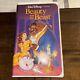 RARE Walt Disney's Beauty and The Beast VHS 1992 Black Diamond Classic