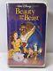 RARE Walt Disney's Beauty and The Beast VHS 1992 Black Diamond Classic