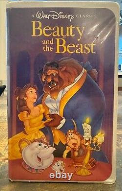RARE Walt Disney's Beauty and The Beast VHS 1992 Black Diamond Classic