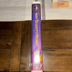 RARE Walt Disney's Beauty and The Beast VHS 1992 Black Diamond Classic