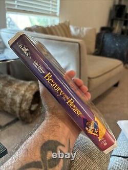 RARE Walt Disney's Beauty and The Beast VHS 1992 Black Diamond Classic