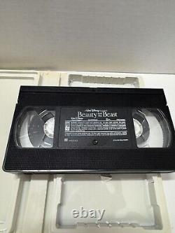 RARE Walt Disney's Beauty and The Beast VHS 1992 Black Diamond Classic