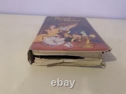 RARE Walt Disney's Beauty and The Beast VHS 1992 Black Diamond Classic