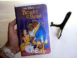 RARE Walt Disney's Beauty and The Beast VHS 1992 Black Diamond Classic EUC