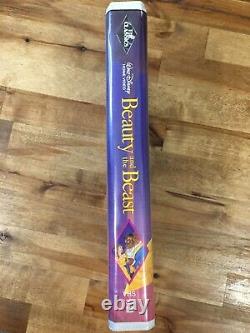 RARE Walt Disney's Beauty and The Beast VHS 1992 Black Diamond Classic LEAD