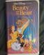 RARE Walt Disney's Beauty and The Beast VHS 1992 Black Diamond Classic Vintage