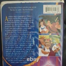 RARE Walt Disney's Beauty and The Beast VHS 1992 Black Diamond Classic Vintage