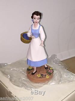 REDUCED Disney Animator's Maquettes 1993 Beauty (Belle) And The Beast Set RARE
