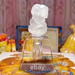 Rare Arribas Brothers Disney Beauty and the Beast Belle Perfume Bottle Glass