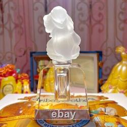 Rare Arribas Brothers Disney Beauty and the Beast Belle Perfume Bottle Glass