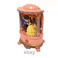 Rare Beauty And The Beast Disney Light Up Diorama Belle Trinket